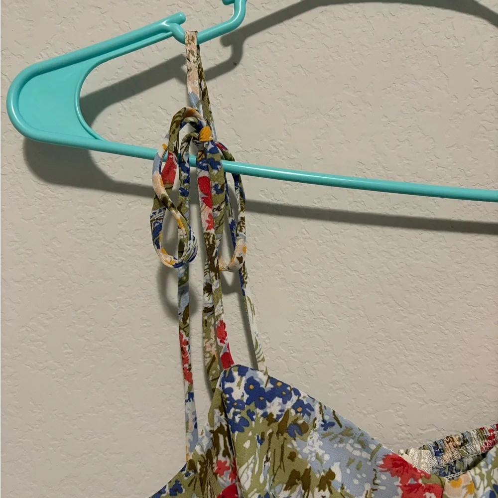 Reformation Nadira floral mini dress in countryside print - Picture 4 of 5